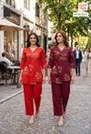Ossm Style 214 A To C Cotton Printed Size Combo Co Ord Set
